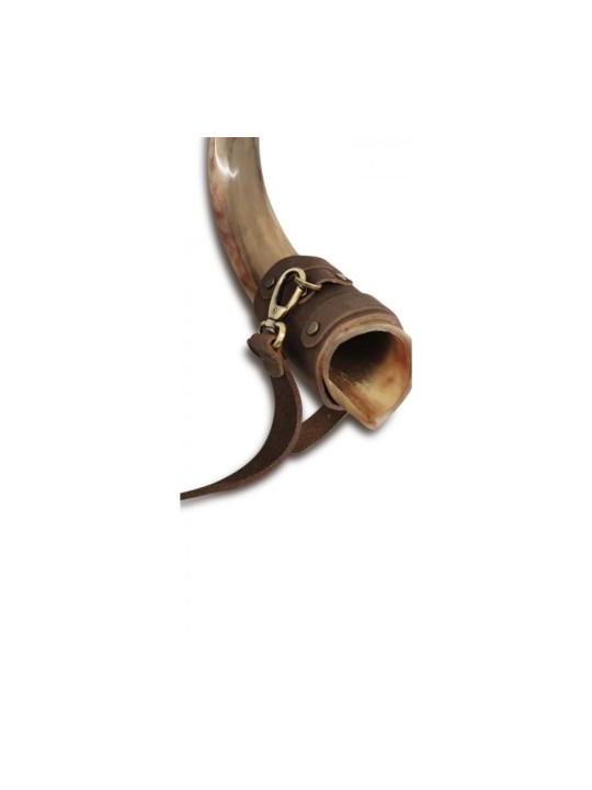 רצועת עור אמיתית לנשיאת Kudu... | תיקי שופר ואביזרים
